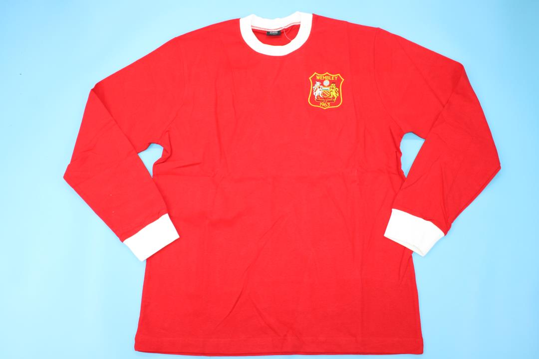 AAA Quality Manchester Utd 1963 Home Long Soccer Jersey